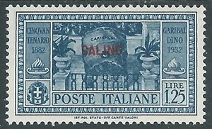 1932 EGEO CALINO GARIBALDI 1,25 LIRE MH * - I39 - Picture 1 of 1