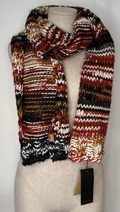 FRYE Marled Knitted Scarf SZ OS - Picture 1 of 6