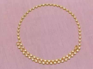 12 Ct Round Cut Lab-Created Diamond Tennis Necklace 14k Yellow Gold Plated - Picture 1 of 4