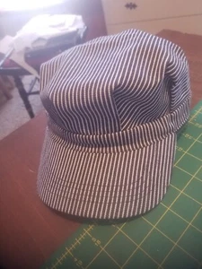 NWOT Railroad Engineer Fitted Hat Large Youth - Picture 1 of 3
