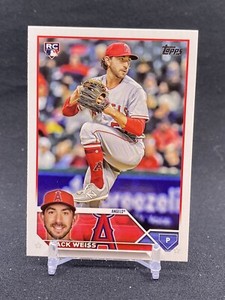 2023 Topps Update Zack Weiss #US196 Rookie Card RC Los Angeles Angels 🚨
