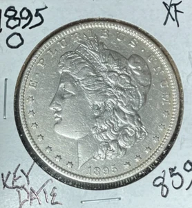 1895-O MORGAN SILVER DOLLAR ~ XF ~NICE KEY DATE COIN~ - Picture 1 of 2
