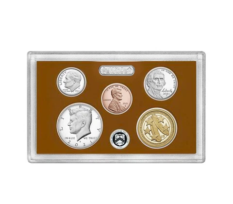 2021-S US Mint Proof Set  ( 5 coins ) Cover