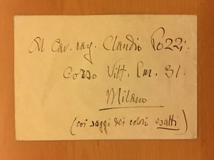 Busta autografa di Gabriele D'Annunzio - Picture 1 of 1