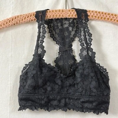 Sujetador Bralette Art Class Niñas Talla M Carbón Encaje Espalda Corredora Foto 1 de 4