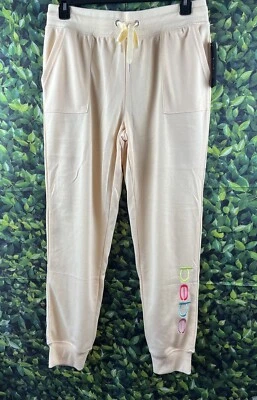 Joggers Bebe Talla:L Mujer Logo EMB 60% Algodón Bolsillos Ligeros Marfil Foto 1 de 4