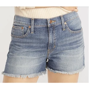 J Crew Mid-Rise Denim Jean Short in Squash Wash | 35 | NWT - Picture 1 of 5