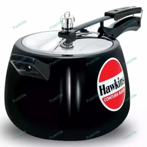 Hawkins Schnellkochtopf 6.5 Liter Contur Hart Eloxiert Aluminium Schwarz - Bild 1 von 9