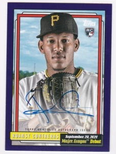 2022 Topps Archives Roansy Contreras Pittsburgh Pirates Autograph Auto Card /150 - Picture 1 of 1