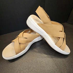 TIME AND TRU Sandali donna comodi punta aperta slip on. Taglia 8. (#629) - Foto 1 di 7