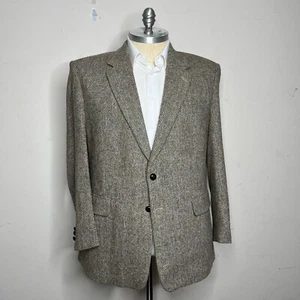 Recent Harris Tweed Blazer Sport Coat 46R Mens Wool Gray (LNWOT) - Picture 1 of 12