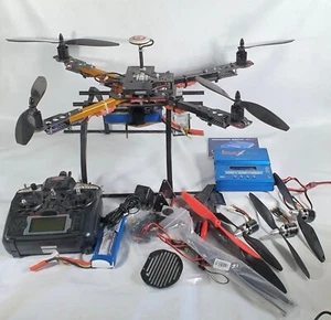 Drone Cuadricóptero F450 con Controlador Cargador Cámara DJI Naza Etc - Imagen 1 de 18