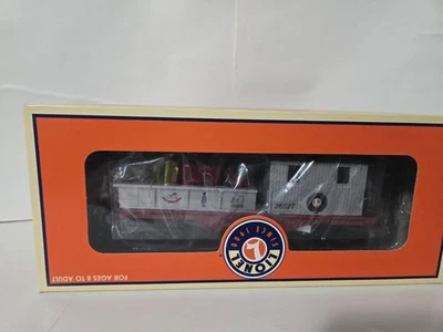 Lionel O Guage Christmas Caboose New Nice - Image 1 of 2