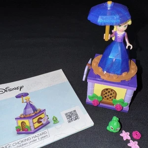 2023 LEGO 43214 Disney Twirling Rapunzel Bauset 89 Teile OHNE KARTON - Bild 1 von 11
