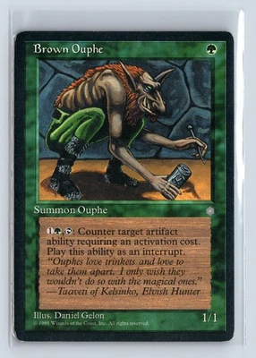(3x) BROWN OUPHE – MTG Magic the Gathering Card – Ice Age – Common - Image 1 of 4