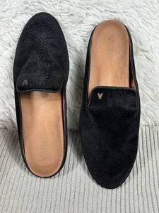 Vionic Carnegie Holiday Pantoletten Samt limitierte Auflage Damengröße 9,5 M schwarz - Bild 1 von 9