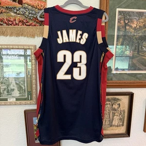 Camiseta deportiva de baloncesto vintage años 00 LeBron James Adidas Cleveland Cavaliers 23 talla XL - Imagen 1 de 7