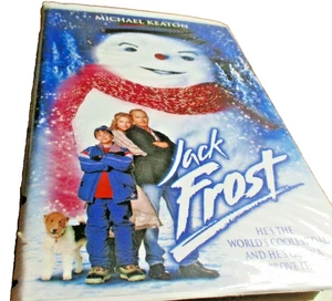 JACK FROST (1998 VHS Clamshell) Michael Keaton 102 Minutes Rated PG M7 - Picture 1 of 2