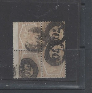 SG 123 6d Buff Plate 12 bloque usado - Imagen 1 de 1