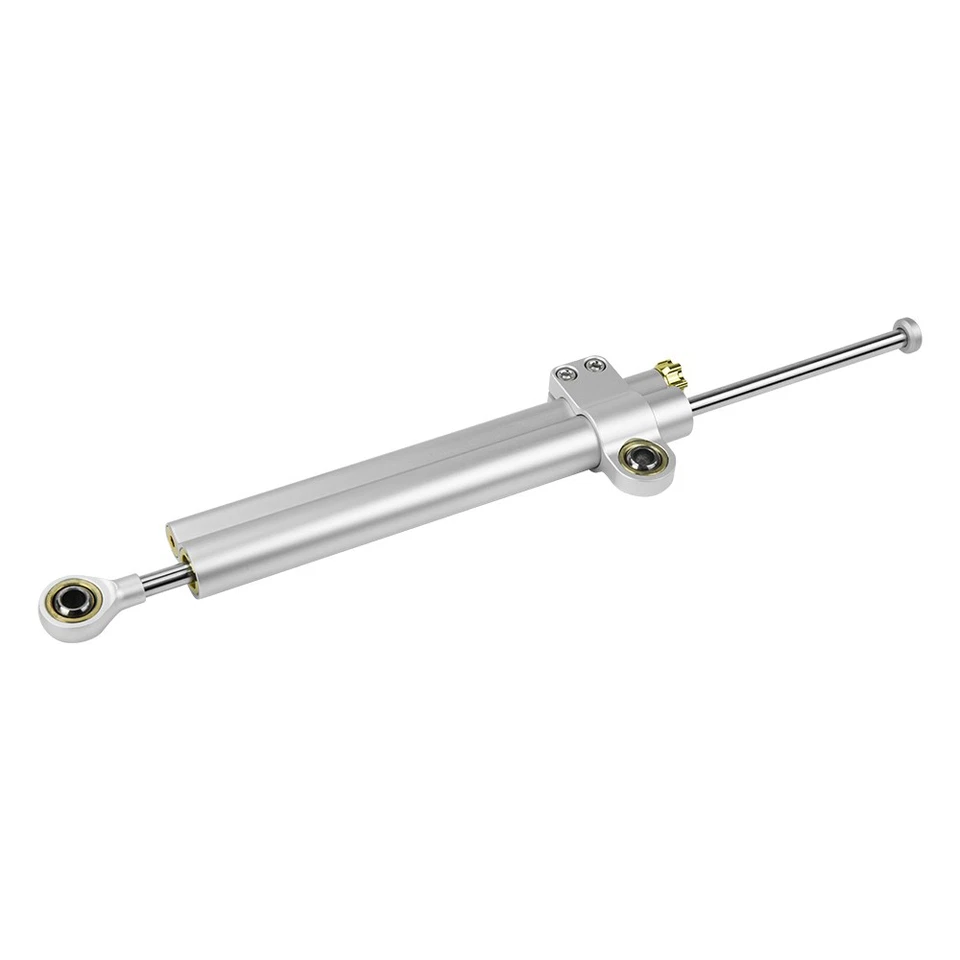 350mm Sliver Steering Stabilizers Dampers For Kawasaki Ninja 250R 300 500 1000 - Image 1 of 4