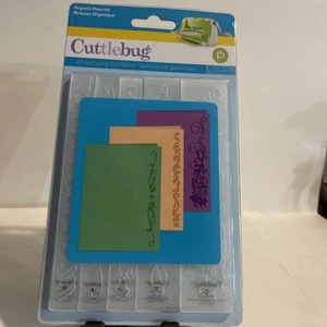 CARPETA DE ESTAMPADO DE FLORECIMIENTO ORGÁNICO CRICUT CUTTLEBUG - Imagen 1 de 4