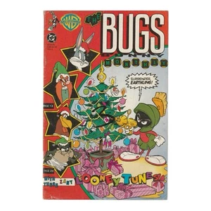 BUGS BUNNY MONTHLY No 2 1990 CHRISTMAS LOONEY TUNES WARNER BROS DC COMICS - Picture 1 of 2