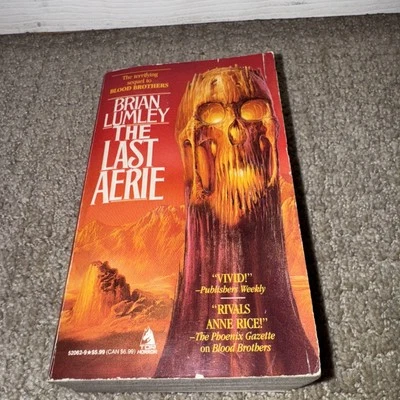 Vintage Horror  Brian Lumley The Last Aerie TOR Horror 1994 Paperback 1st Print - Image 1 of 4