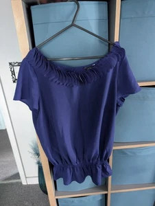 Papaya Lovely Ladies Peplum Blouse Size 16 Unworn VGC - Picture 1 of 11