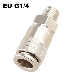 Pneumatik Verbinder Kupplung Verbinder EU Standard Fitting Außengewinde - Bild 1 von 18