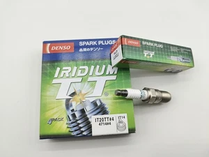 Set of 8 Denso Iridium Spark Plugs 4714 IT20TT For Ford E-350, F-150 Mustang OEM - Picture 1 of 18