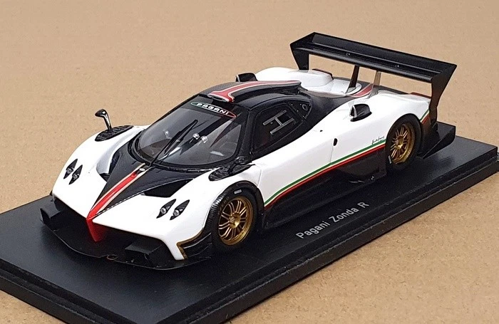 Spark Model 1/43 Scale PD04311009 - Pagani Zonda R - White/Black/Red - Image 1 of 4