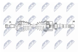 Árbol de transmisión Renault Megane IV B9A/M/N 1.8 NTY Npw-Re-185 2017 -> - Imagen 1 de 5
