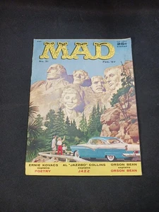 Mad Magazine #31 February 1957 Vintage Mount Rushmore AS IS SEE PHOTOS 1.5-3?? - Picture 1 of 9