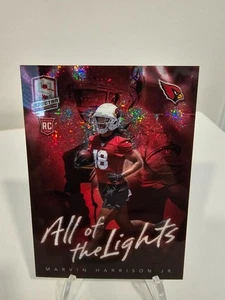 2024 Spectra - ALL OF THE LIGHTS INSERT - Marvin Harrison Jr. SSP - Picture 1 of 6