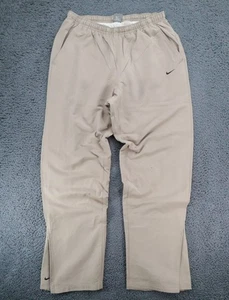 De colección Nike Y2K Hombres Pantalones XL Senderismo Deportes Correr Gimnasio Pista Pantalones, Beige - Imagen 1 de 10