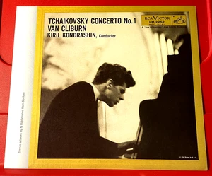 Van Cliburn Tchaikovsky Concerto No. 1 Album Cover Art PICTURE / PRINT 8" x 7" - Picture 1 of 3