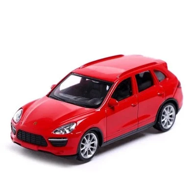 Modellino auto pressofuso RMZ City Porsche Cayenne Turbo rosso scala 1:43... - Immagine 1 di 4