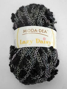Moda Dea Lazy Daisy Yarn - 1 Skein - Color Wavy Navy #3861 - Picture 1 of 4