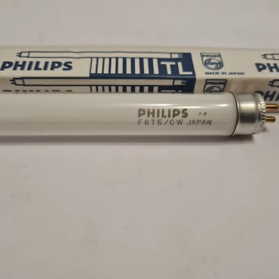 PHILIPS F6T5/CW 6 Watt - T5 Linear Fluorescent Tube - 4100K - Image 1 of 2