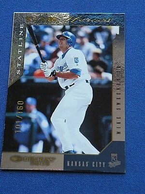 2002/03 Donruss baseball Team Heroes Statline /160 Mike Sweeney K.C. Royals #233 - Image 1 of 3