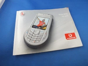 Oryginalna instrukcja obsługi Nokia 6630 Instrukcja obsługi Podręcznik użytkownika Książka Przewodnik  - Zdjęcie 1 z 5