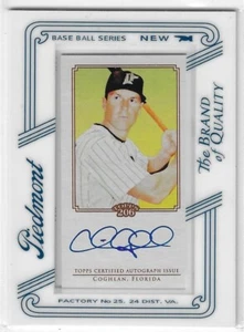 2010 Topps 206 Mini Framed Autographs Piedmont #CC Chris Coghlan - Picture 1 of 1