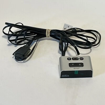 Controlador de manta eléctrica Sunbeam PAC 0531 U85 E23623 plateado funcionando Foto 1 de 4