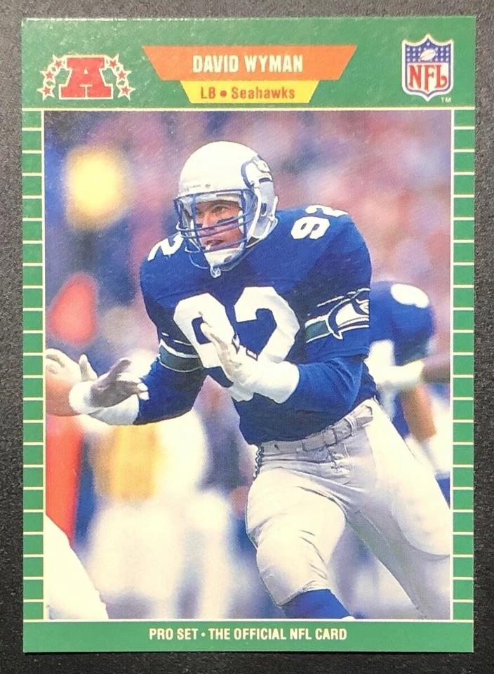 1989 Pro Set - #407 David Wyman (RC) - Image 1 of 2