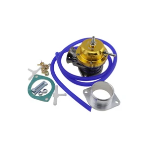 Gold Universal Type-RS Turbo Blow Off Valve Kit Adjustable 25 psi BOV Blow Dump - Picture 1 of 21