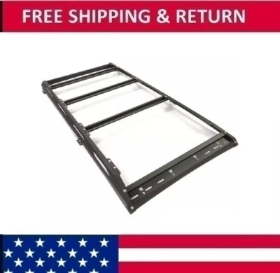 Portaequipajes de techo con recubrimiento en polvo de acero para Toyota 4 Runner 2010-24 Foto 1 de 4