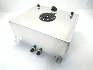 Fabricated Alum. 13 Gallon Fuel Cell W/ 0-90 OHM Fuel Sender Polished F51005 - Picture 1 of 4
