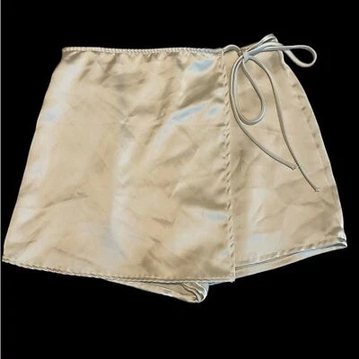 Altar'd State | Satin mini skirt / wrap around skort NWOT size S - Image 1 of 4