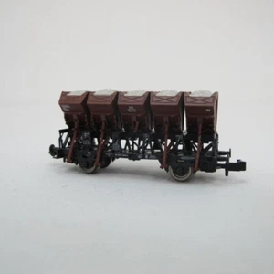 Roco 25186 Muldenkippwagen, Gattung/Bauart Ommi 51, 2-achsig, braun, N, OVP - Bild 1 von 10