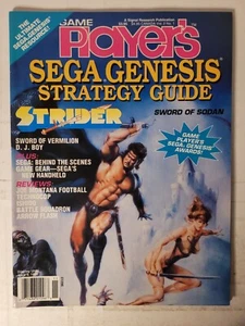 GAME PLAYER'S SEGA GENESIS Strategy Guide (Feb / Mar 1991) STRIDER V.2 #1 - Imagen 1 de 4